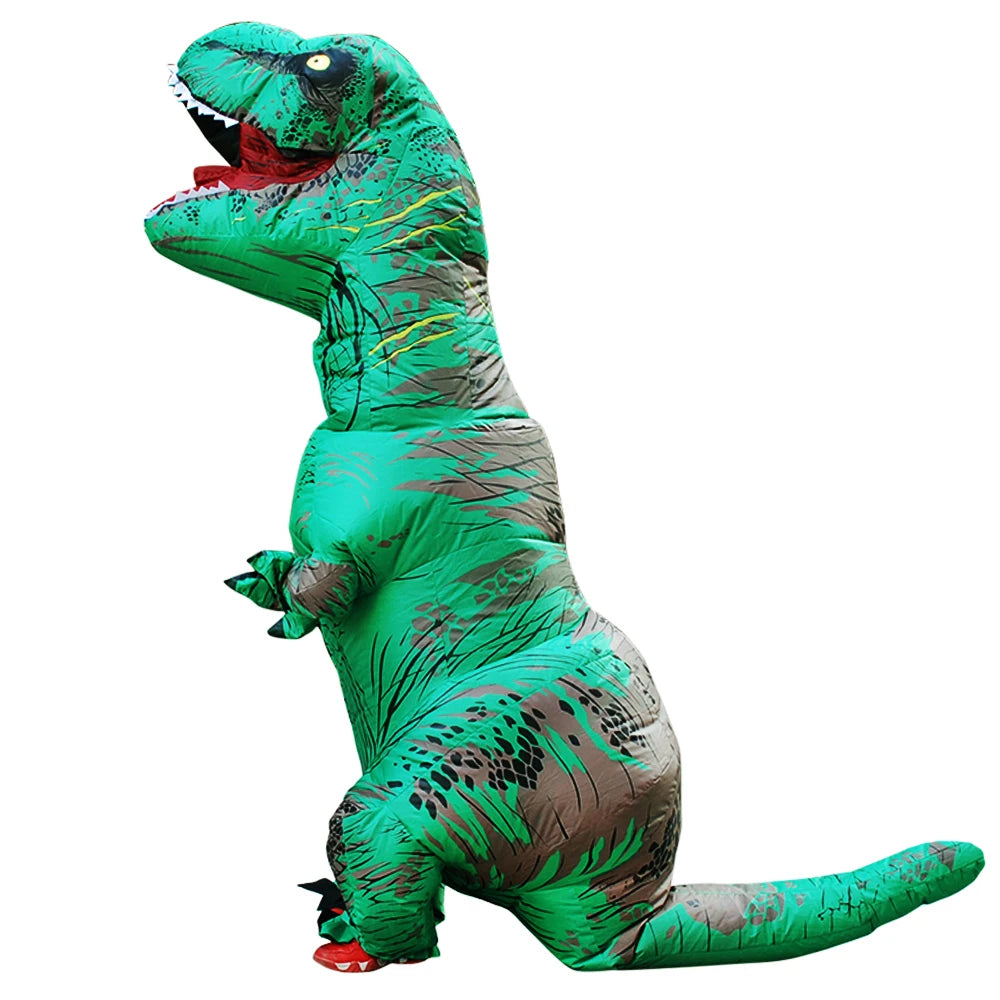 Disfraz inflable de Dinosaurio T Rex