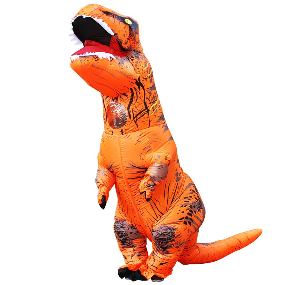 Disfraz inflable de Dinosaurio T Rex