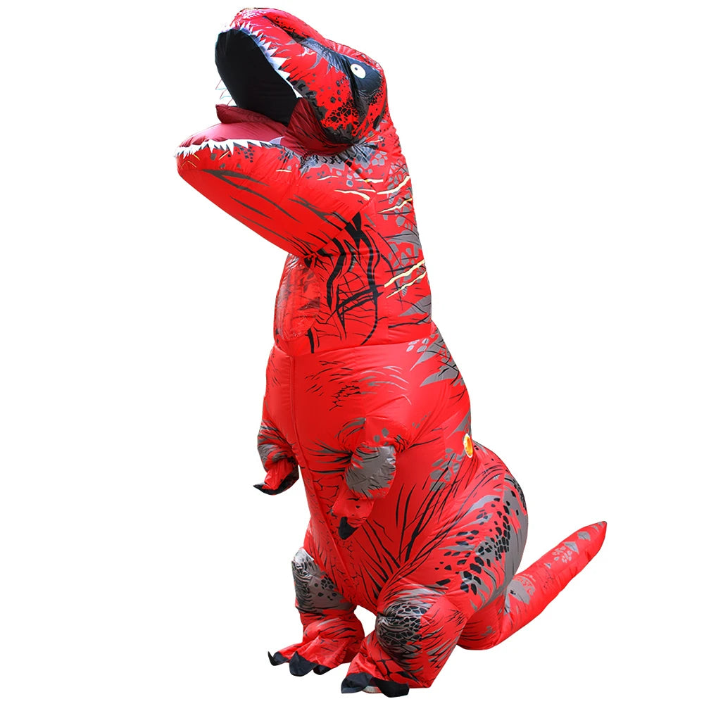 Disfraz inflable de Dinosaurio T Rex