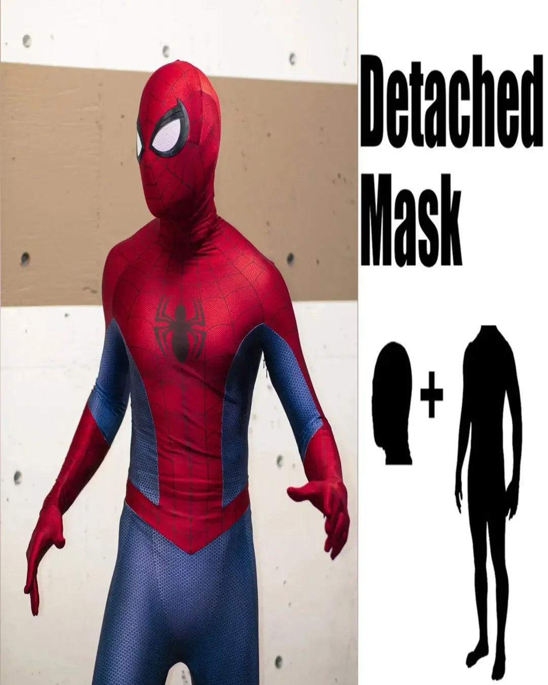 Disfraz de SpiderMan ideal para Hallowen