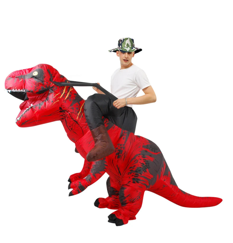 Disfraz inflable de Dinosaurio T Rex
