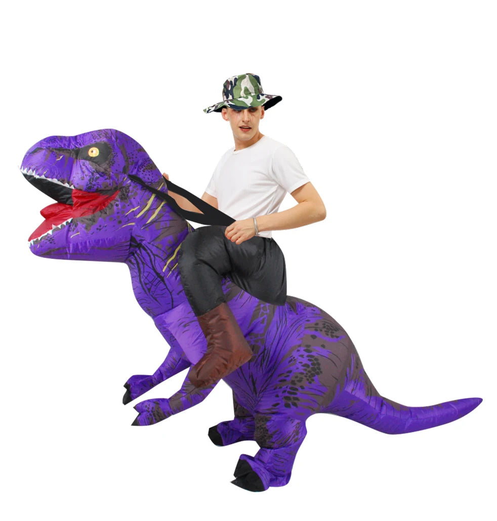 Disfraz inflable de Dinosaurio T Rex