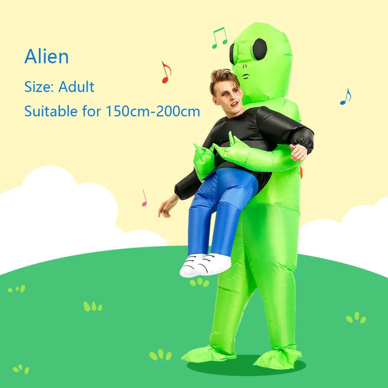 Disfraz inflable de alien