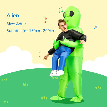 Disfraz inflable de alien