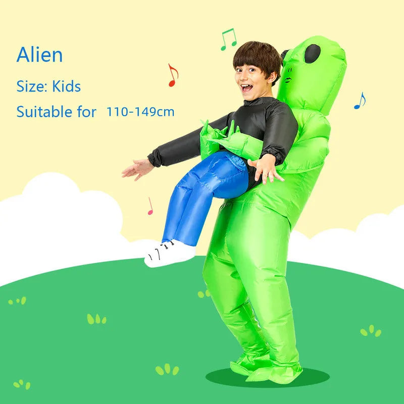 Disfraz inflable de alien