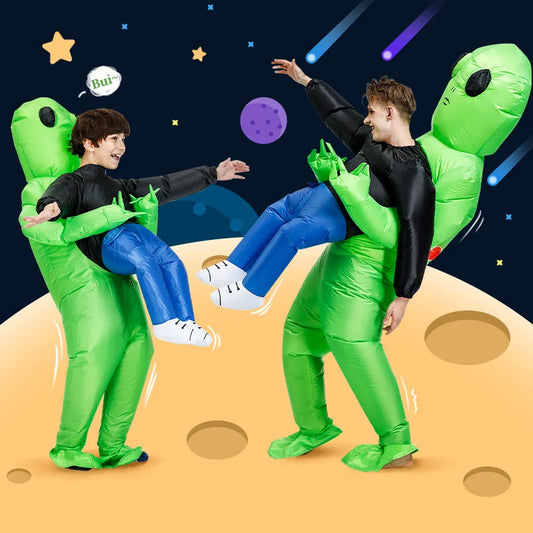Disfraz inflable de alien